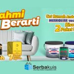 Promo Lebaran Pacific Paint Berhadiah Umroh, Emas & Merch