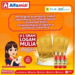 Promo PLN Alfamidi Berhadiah Langsung Emas & Produk Marjan