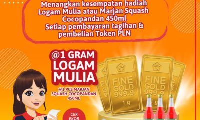 Promo PLN Alfamidi Berhadiah Langsung Emas & Produk Marjan