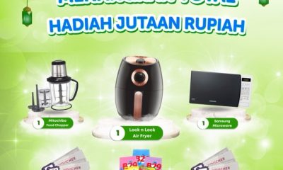 Ramadhan Quiz B29 Berhadiah Microwave, Air Fryer, Chopper, dll