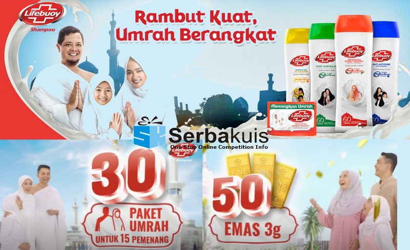 Undian Lifebuoy Shampoo Ramadhan 2023 Hadiah 30 Paket Umroh