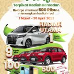 Undian Matahari THR 2023 Berhadiah Toyota Alphard, 9 Raize, dll