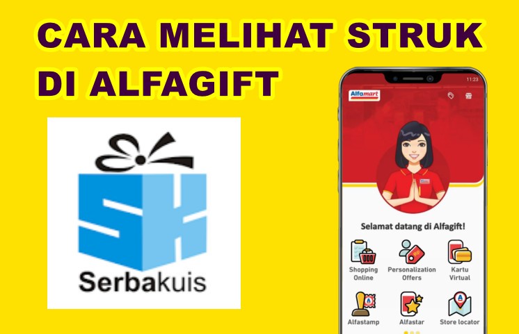 Cara Melihat Struk Belanja di Alfagift