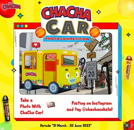 ChaCha Car Photo Competition Berhadiah E-Money & Hampers