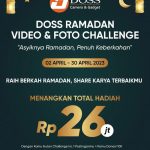 Doss Ramadan Video & Foto Challenge Total Hadiah Rp 26 Juta