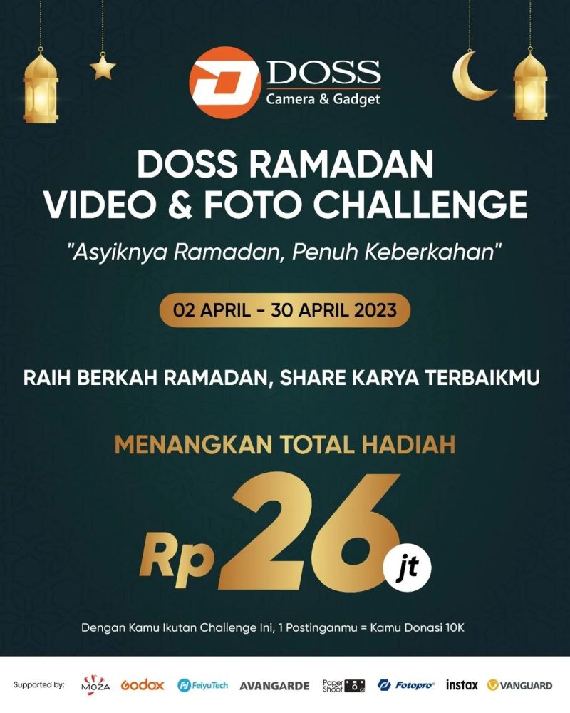 Doss Ramadan Video & Foto Challenge Total Hadiah Rp 26 Juta