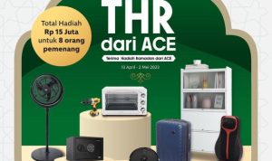 Giveaway THR dari ACE Berhadiah Total Rp 15 Juta Rupiah