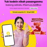 Kuis Adira Kodein Nikah Pasangan Berhadiah Total 3 Juta Rupiah