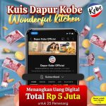 Kuis Dapur Kobe Wonderful Kitchen Berhadiah Saldo Total 5 Juta