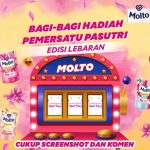 Kuis Molto Pemersatu Pasutri Berhadiah Kompor, Setrika & Kipas