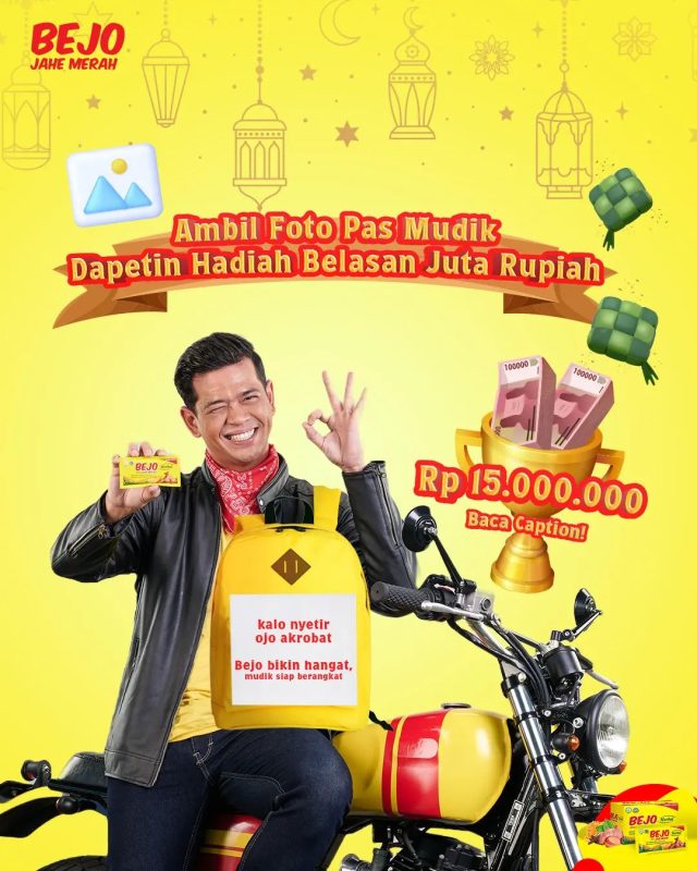 Lomba Foto Mudiknya Bejo Berhadiah THR Total 15 Juta Rupiah