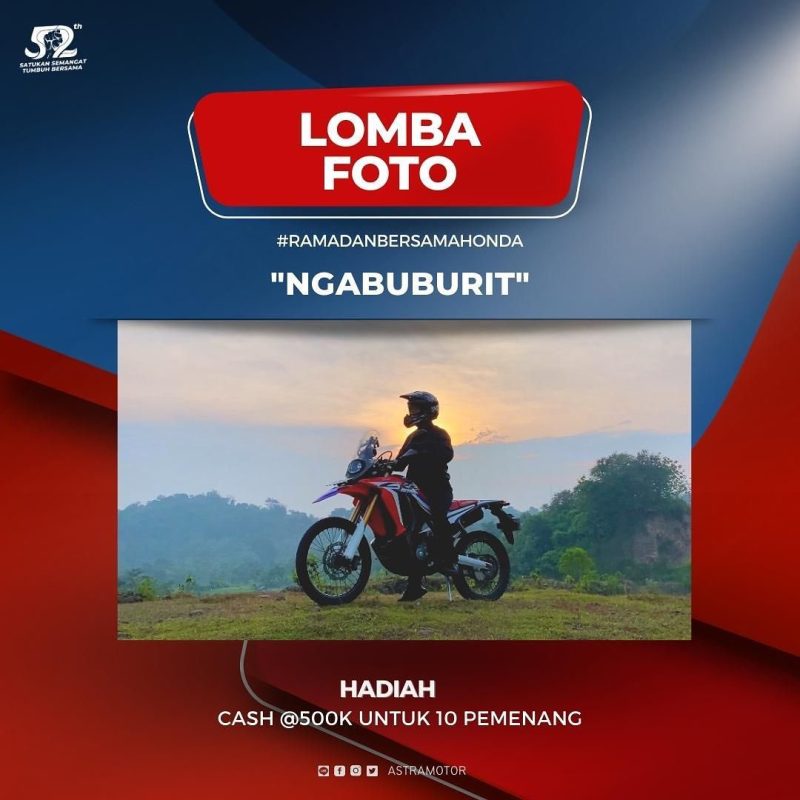Lomba Foto Ngabuburit Bareng Honda Total Hadiah 5 Juta Rupiah