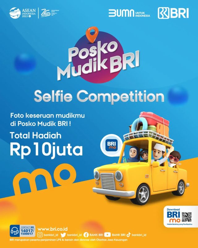Lomba Foto Posko Mudik BRI Selfie Competition
