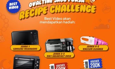 Lomba Resep Ovaltine Jago Puasa Hadiah Microwave, Air Fryer, dll