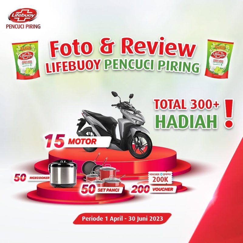 Lomba Review Lifebuoy Pencuci Piring Berhadiah 15 Sepeda Motor!