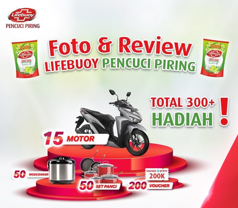 Lomba Review Lifebuoy Pencuci Piring Berhadiah 15 Sepeda Motor!