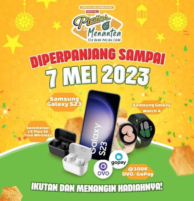 Lomba Review Piattos x Menantea Berhadiah SAMSUNG S23