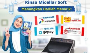 Lomba Review Rinso Micellar Soft Berhadiah Mesin Cuci & Voucher