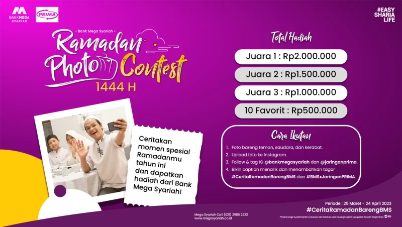 Ramadan Photo Contest 1444 H Berhadiah THR Total Jutaan Rupiah