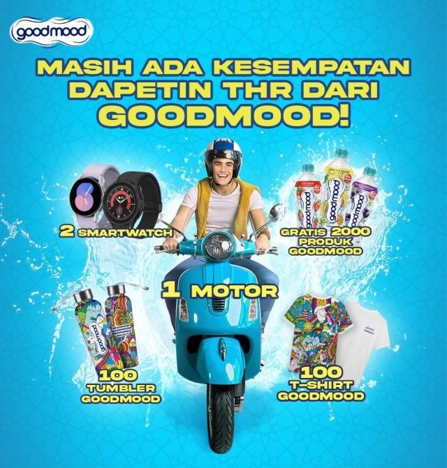 Undian GoodMood Progres Lanjut Grand Prize 1 unit Motor