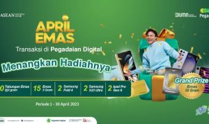 Undian Pegadaian April Emas Grand Prize Logam Mulia 50 Gram