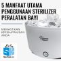 5 Manfaat Utama Penggunaan Sterilizer Peralatan Bayi