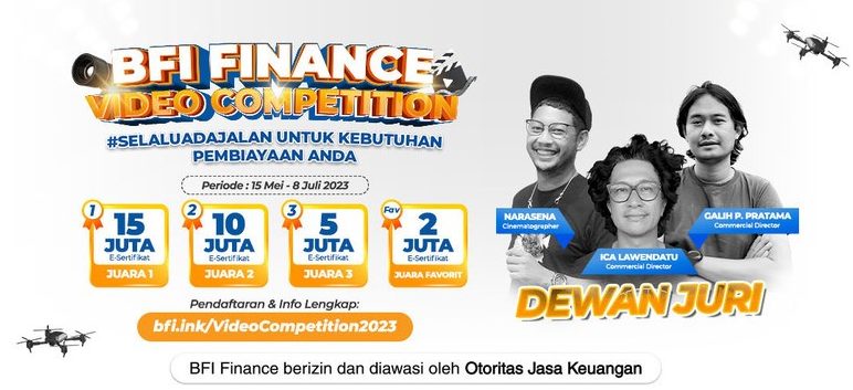 BFI Finance Video Competition Berhadiah Total 32 Juta Rupiah