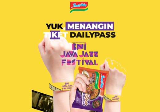 Indomie Bagi-Bagi 10 Tiket Java Jazz Festival 2023