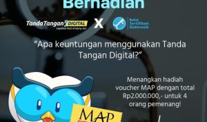 Kontes Video Tanda Tangan Digital Total Hadiah 2 Juta Rupiah