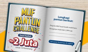 Kuis Lanjutin Pantun MUF Berhadiah Total 2 Juta Rupiah