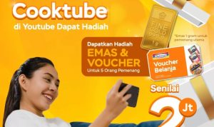 Kuis Nonton Video Cooktube Berhadiah Emas & Voucher Total 2 Juta