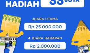 Lomba Desain Ikon Resmi Jakarta Total Hadiah 33 Juta Rupiah