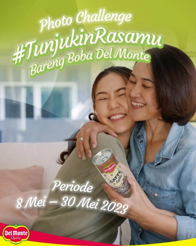 Lomba Foto Bareng Boba Del Monte Berhadiah Saldo 5 Juta