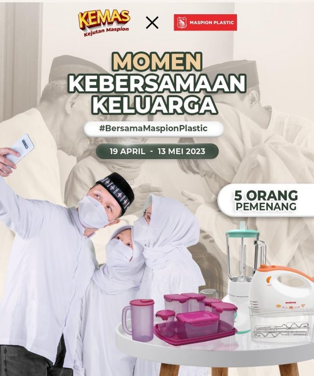 Lomba Foto Kebersamaan Keluarga Berhadiah Mixer, Blender, dll