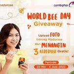 Lomba Foto World Bee Day Berhadiah 3 unit Air Fryer Gratis