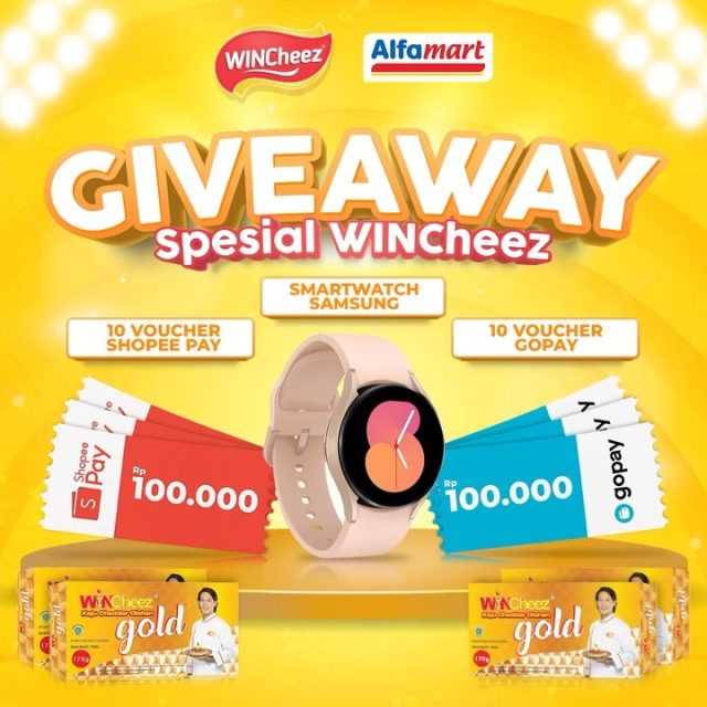 Lomba Kreasi WINCheez Gold Berhadiah Smartwatch & Voucher