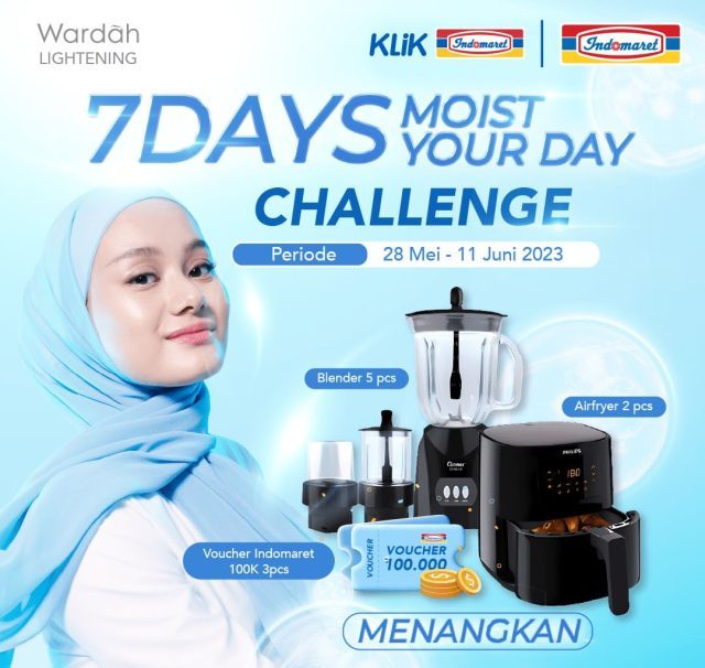 Lomba Review Moisturizer Wardah Berhadiah Air Fryer, Blender, dll