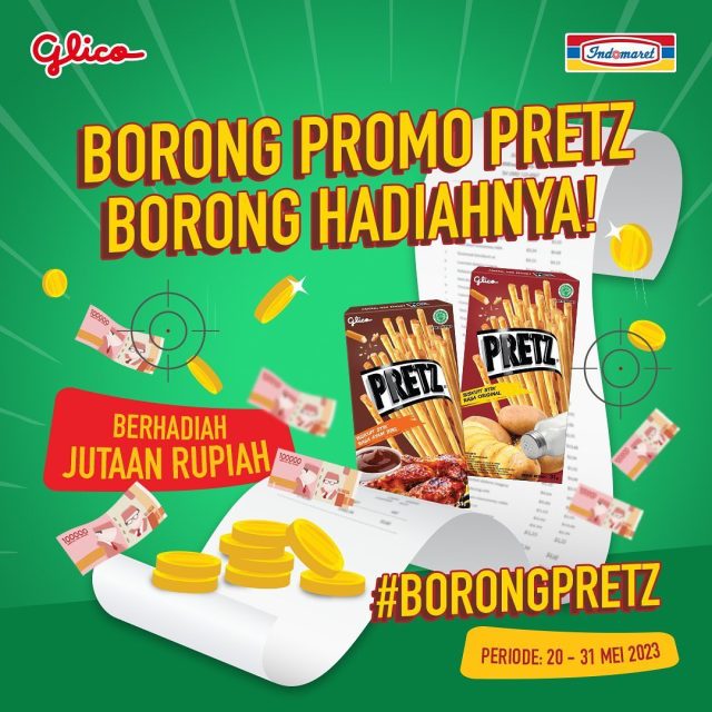 Promo Borong Pretz di Indomaret Berhadiah Total Puluhan Juta