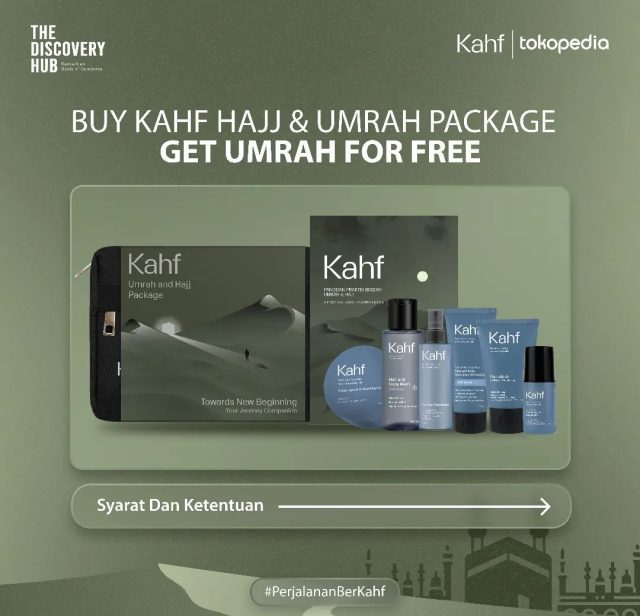 Promo Paket Kahf Berhadiah Umroh Gratis Untuk 2 Orang