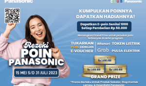 Promo Rezeki Poin Panasonic Berhadiah Voucher Jutaan Rupiah
