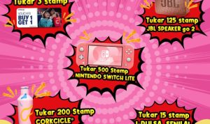 Promo Stamp Corntoz Bisa Tukar Hadiah Nintendo Switch Lite