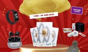 Promo Zebra Gosok Untung Berhadiah Emas, Smartwatch, TWS, dll