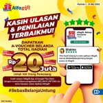 Review Aplikasi Alfagift Berhadiah A-Voucher Total 20 Juta