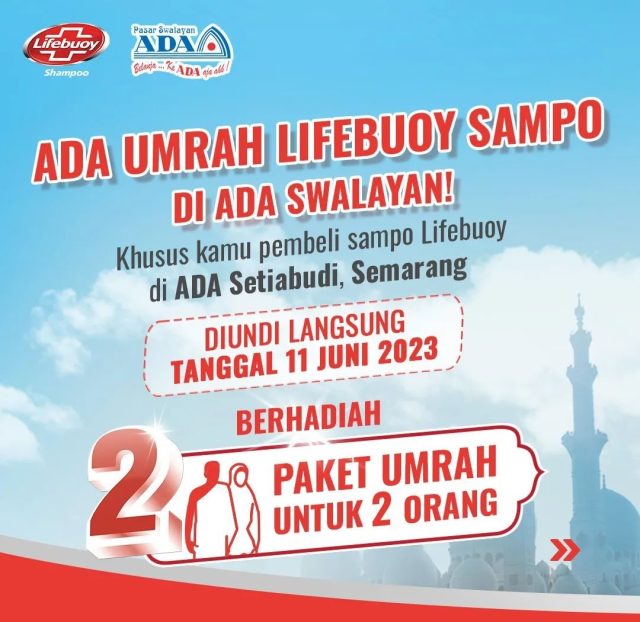 Undian Sampo Lifebuoy Ada Setiabudi Berhadiah 2 Paket Umrah