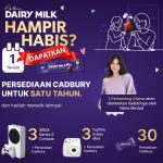 Cadbury Hampir Habis Challenge Hadiah XBox, Kamera & Produk