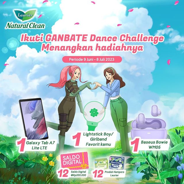 GANBATE Dance Challenge Berhadiah Samsung Tab A7 Lite