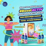 Kuis IG Story Boost ACTIV Hadiah Airpods, HP Samsung & E-wallet