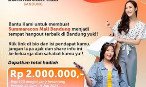 Kuis Survey Mall di Bandung Berhadiah Total 2 Juta Rupiah