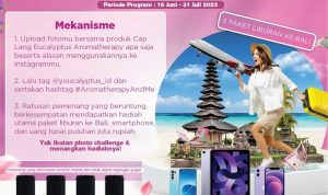 Lomba Foto Aromatherapy And Me Hadiah Trip ke Bali, iPad Air, dll