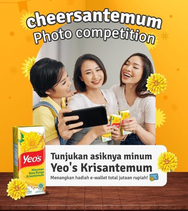 Lomba Foto Cheersantemum Berhadiah E-wallet Total 4,5 Juta